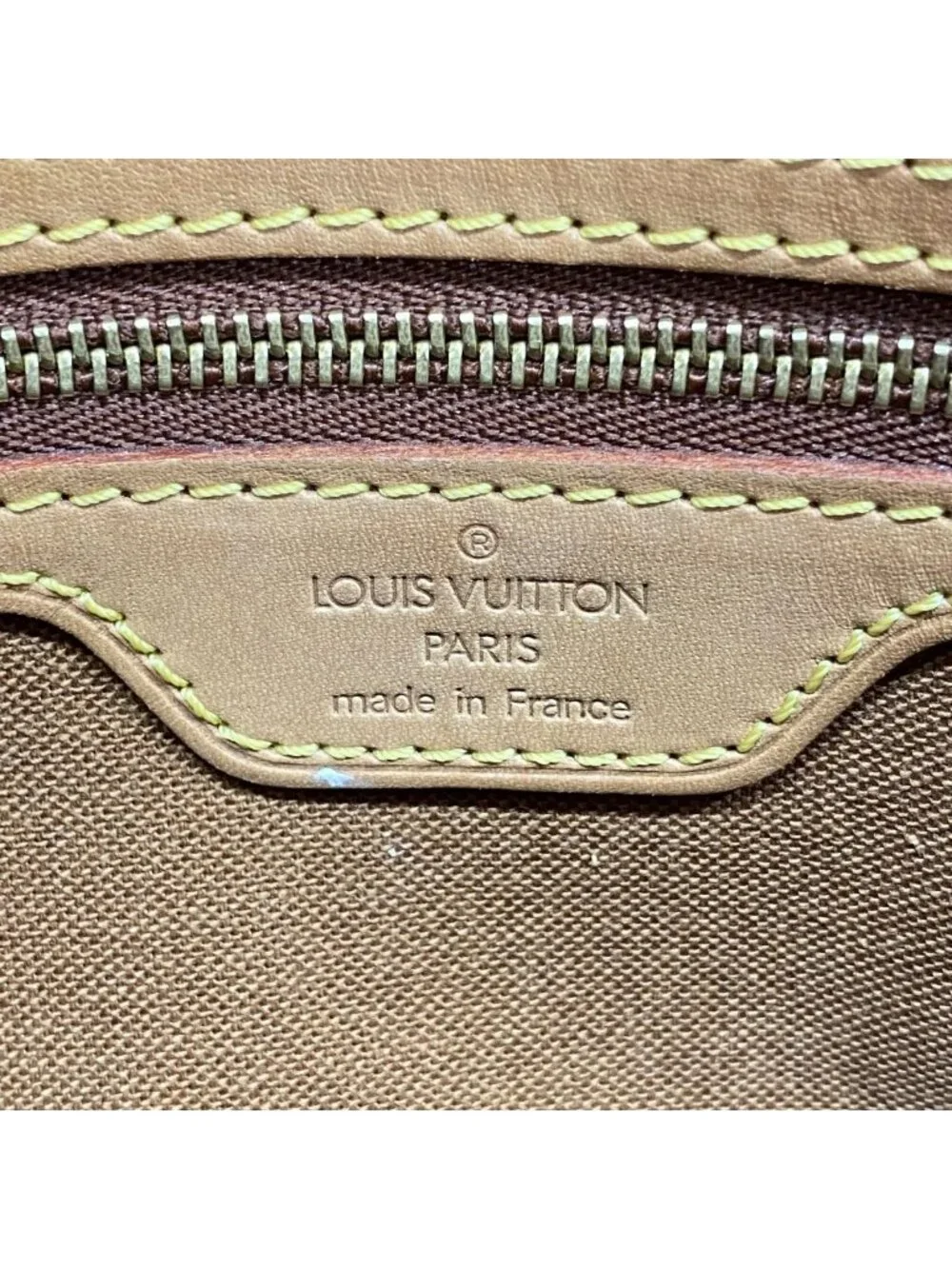 Louis Vuitton Shoulder Bag Monogram Mini Looping Brown